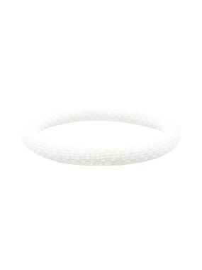 Sashka White Solid Bracelet